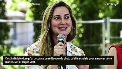 Marie Portolano : Cigarette et robe inattendue, cette photo de son mariage avec une star de l'humour qui détonne