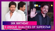 Shah Rukh Khan Turns 58: Superstar’s Five Remarkable Traits That Make Him Bollywood’s Heartthrob