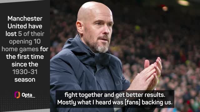 Ten Hag insists he can turn around United after EFL Cup calamity