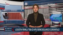 KPU Bone Bolango Terima Logistik Pemilu 2024