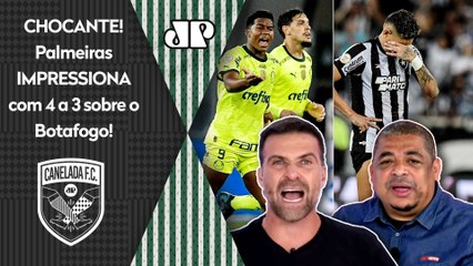 "O PALMEIRAS É FO**! É GIGANTE! Que VIRADA HISTÓRICA! E o Botafogo É FROUXO e..." 4 A 3 CHOCA!