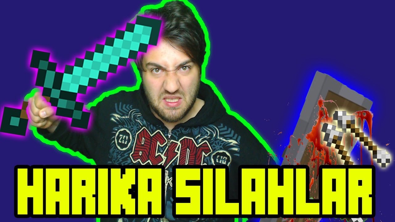 Minecraft SÜPER SİLAHLAR !! [Kaishi's Weapon Pack 1.10.2 ]