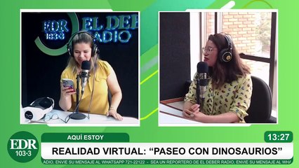 REALIDAD VIRTUAL “PASEO CON DINOSAURIOS”