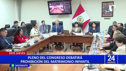 Congreso agenda proyecto de ley que propone eliminar matrimonio en menores de 18 años