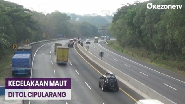 Minibus Tabrak Truk di Tol Cipularang, 1 Orang Tewas