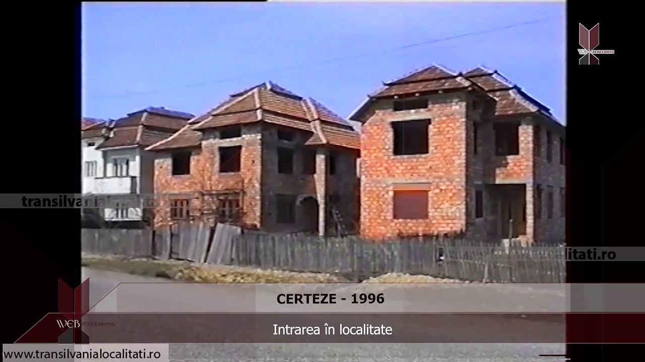 CERTEZE-SM (1996)  - Intrarea în localitate