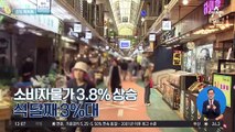 [경제 톡톡톡]소비자물가 3.8% 상승…석 달째 3%대