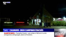 Tempête Ciaran: deux campings évacués dans le Calvados