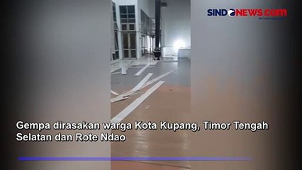 Gempa Besar Magnitudo 6,6 Landa Kupang, Rumah dan Kantor Rusak