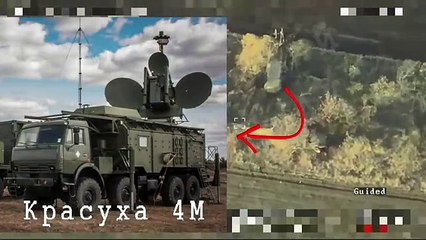Воины ВСУ поразили комплекс РЭБ «Красуха-4М» оккупантов на Запорожском направлении.