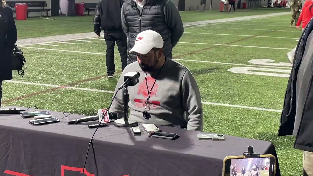 Ryan Day Media Availability Previewing Rutgers video Dailymotion