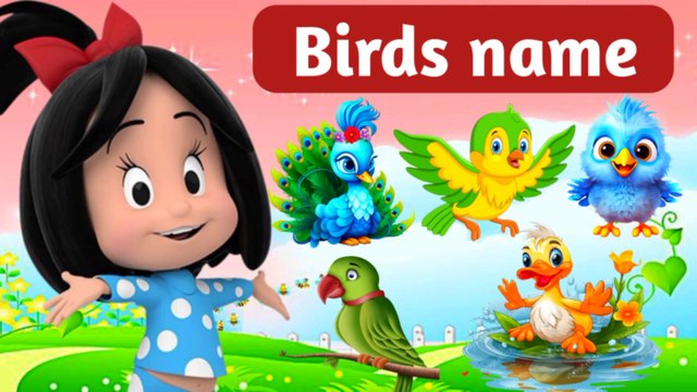 Birds | Birds name with spelling and pictures | birds name | 20 birds name