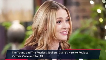 The Young and The Restless Spoilers_ Claire's Mysterious Agenda- Is Victoria in