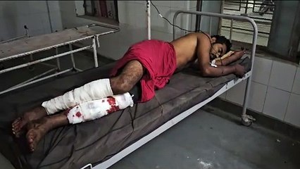 Police raided Lakhuwali in search of the accused of killing a young man by beating him