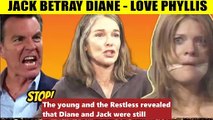 CBS Young And The Restless Spoilers Diane threatens to kill Jack if he betrays h