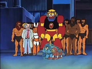 Mega Man #20  Curse of the Lion Men, science fiction superhero animation based on the video game series by Capcom.