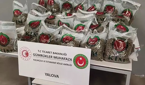 Bakan Bolat duyurdu: 10 milyon TL değerinde 80 kilo esrar ele geçirildi