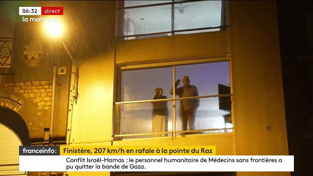 Tempête Ciaran : Regardez en vidéo les images de la nuit avec beaucoup d'arbres sur les routes et beaucoup d'appels auprès des secours