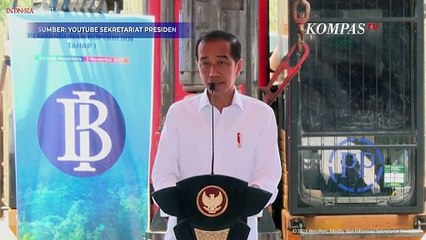 [FULL] Sambutan Jokowi saat Groundbreaking Perkantoran Bank Indonesia di IKN