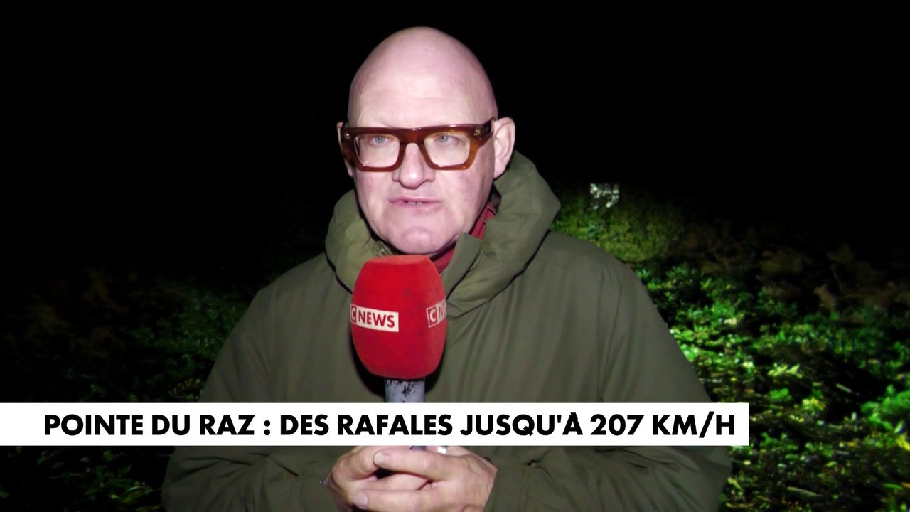 Pointe du Raz : des rafales jusqu’à 207km/h