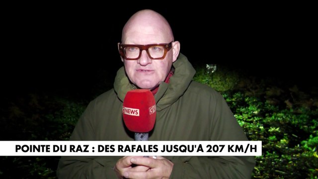 Pointe du Raz : des rafales jusqu’à 207km/h