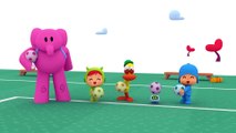 ⚽️ Bolos y pelotas de colores _ Fútbol videos_ POCOYÓ ESPAÑOL _ Caricaturas y Dibujos Animados(1080P_HD)
