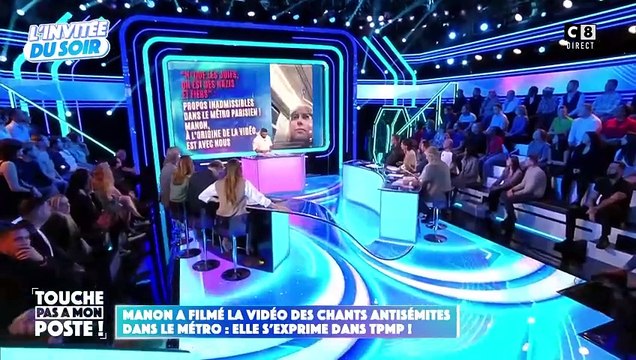 Manon qui a filmé les chants antisémites dans le métro raconte : Ils étaient une vingtaine et ont aussi insulté la France, la police, les gays et ont dit : On est là pour la CAF