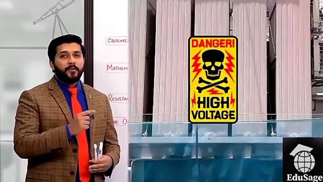 Ohms law by Hassan Fareed | 2nd year physics by pgc | PGC leactures | EduSage