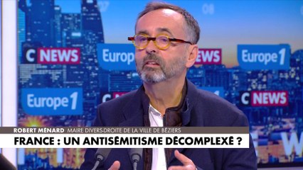Robert Ménard : «Aujourd’hui il y a un  antisémitisme qui est porté par le wokisme»