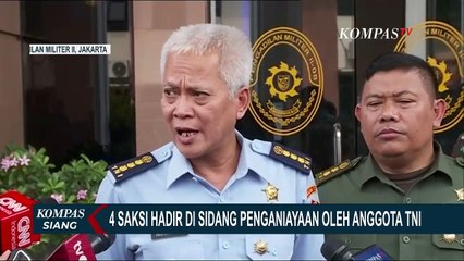 Sidang Kasus Pembunuhan oleh Anggota TNI, Ibu Imam Masykur Hadir Jadi Saksi