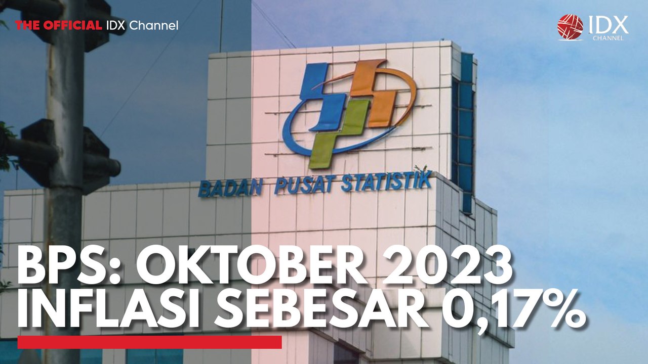 BPS: Oktober 2023 Inflasi Sebesar 0,17%