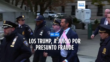 Donald Trump Jr. declara en el juicio civil por fraude en la empresa familiar