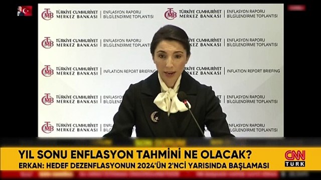Son Dakika! Merkez Bankası yıl sonu enflasyon tahminini yüzde 40.9 olarak açıkladı