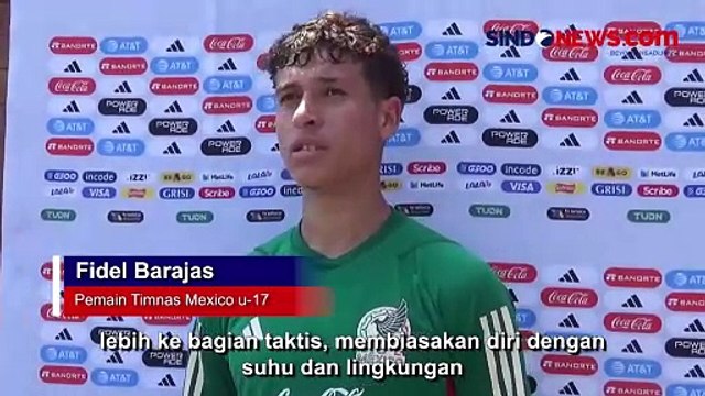 Jalani Latihan di Bali, Timnas Meksiko U-17 Adaptasi Cuaca Panas di Indonesia