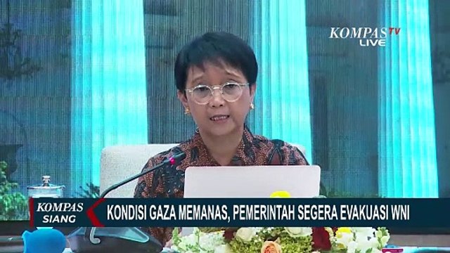 Kondisi Gaza Memanas, Pemerintah Indonesia Segera Evakuasi WNI