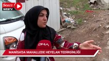 Manisa'da mahallede heyelan tedirginliği