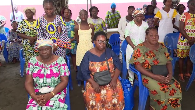 Les fidèles catholiques de l'église Sainte-Bernadette de Marcory exhortés à marcher dans les pas des Saints non canonisés