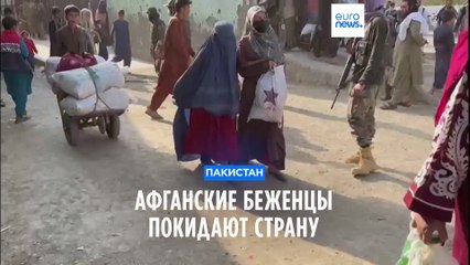 Tải video: Афганские беженцы покидают Пакистан из-за угрозы принудительного выселения