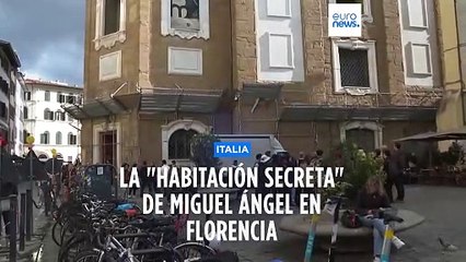 La "sala secreta" de Miguel Ángel en Florencia abre por primera vez al público