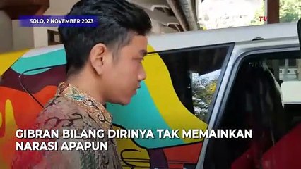 Gibran Respons Tudingan Komarudin Watubun Soal Narasi Terzalimi