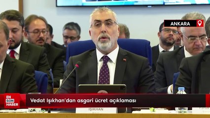 Vedat Işıkhan'dan asgari ücret açıklaması