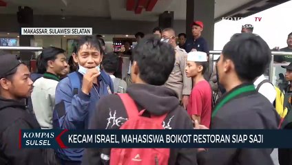 Kecam Israel, Mahasiswa Boikot Restoran Siap Saji