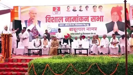 क्या वाकई बाबूलाल नागर ने गहलोत-रंधावा के सामने कहा 'सोनिया-राहुल मुर्दाबाद के नारे लगाएं'?