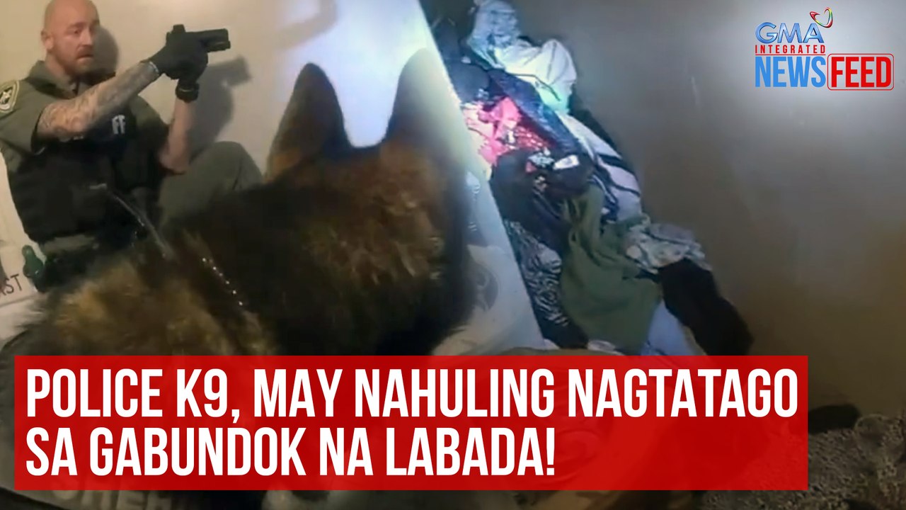 Police K9, may nahuling nagtatago sa gabundok n...