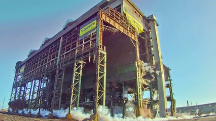 Redcar Steelworks demolition
