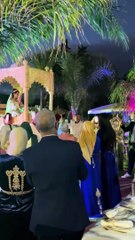 سعودي يتزوج مغربية في حفل زفاف فاخر يجمع بين الثقافتين