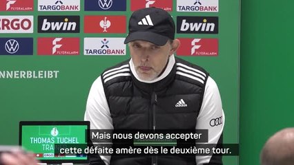 2e tour - Tuchel dépité après l'élimination et "cette défaite amère"