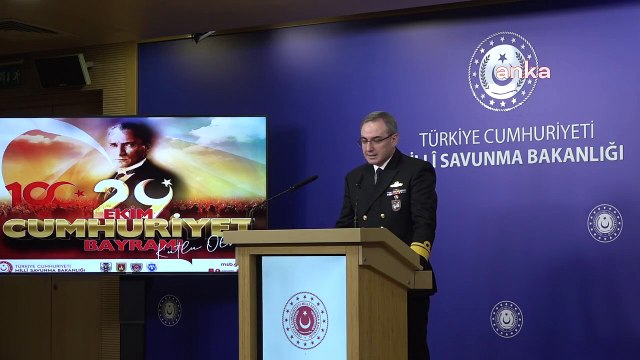 Tuğamiral Zeki Aktürk: Irak ve Suriye'nin Kuzeyi Dahil Son Bir Haftada 87 Terörist Etkisiz Hâle Getirildi