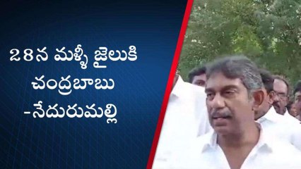 తిరుపతి జిల్లా: చంద్రబాబుపై నేదురుమల్లి ఘాటు వ్యాఖ్యలు