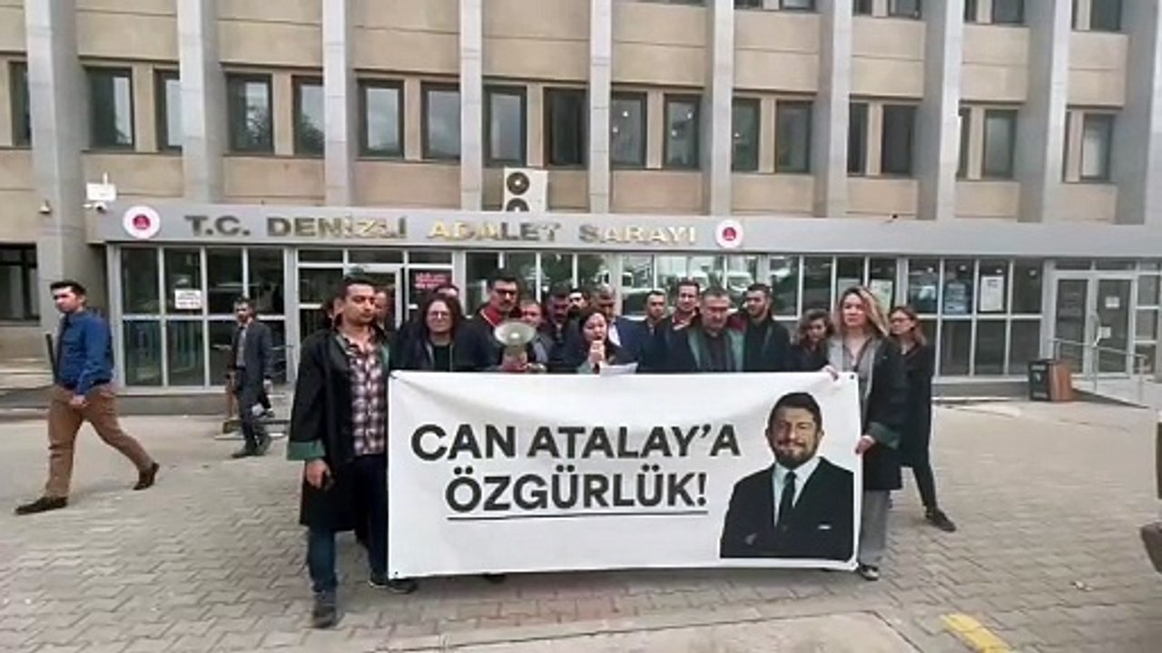 DENİZLİLİ AVUKATLARDAN CAN ATALAY’A DESTEK